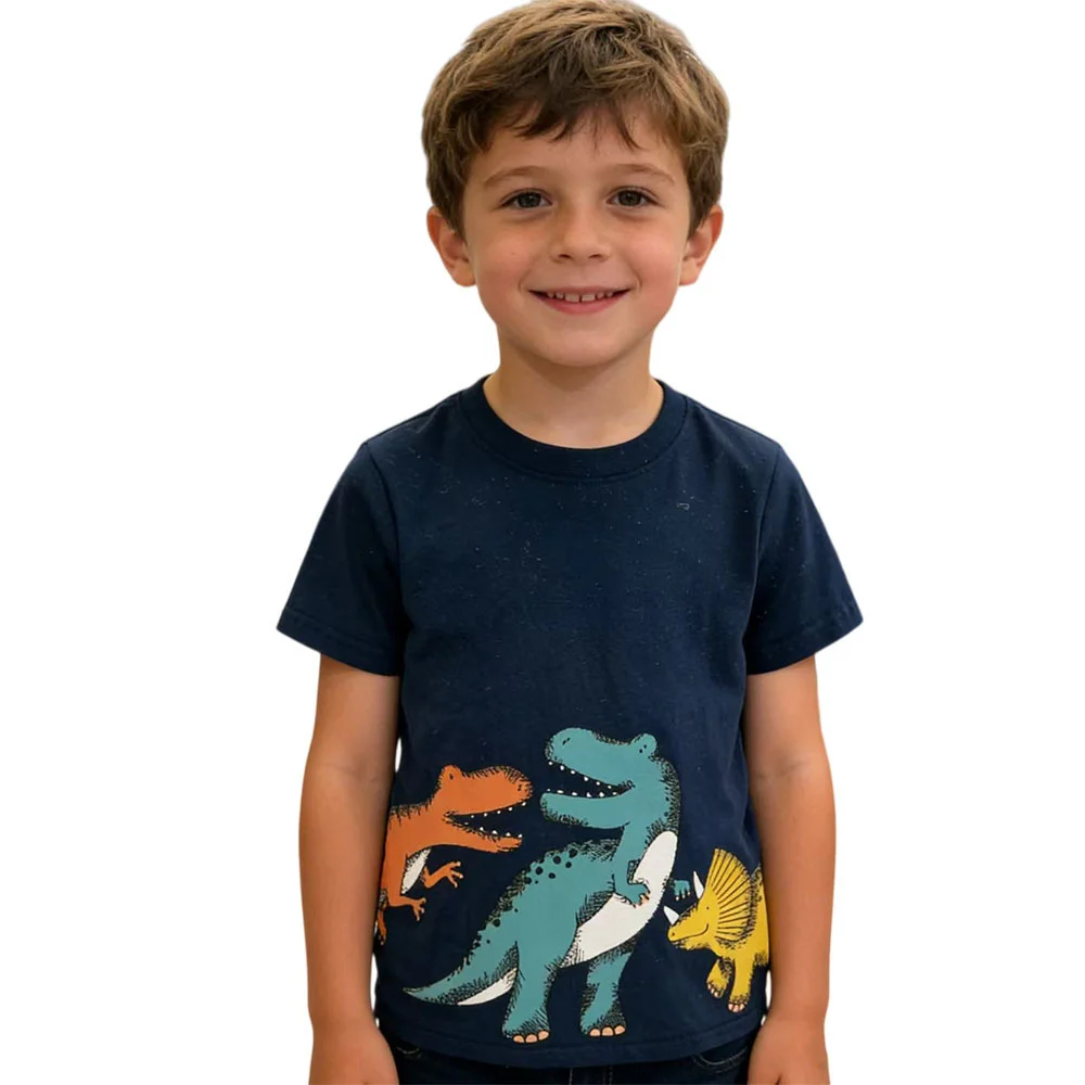 

Jumping Meters 2-7T Dinosaurs Boys Tshirts Summer Children's Clothing Short Sleeve Kids Tshirts Fahion Baby Shirts