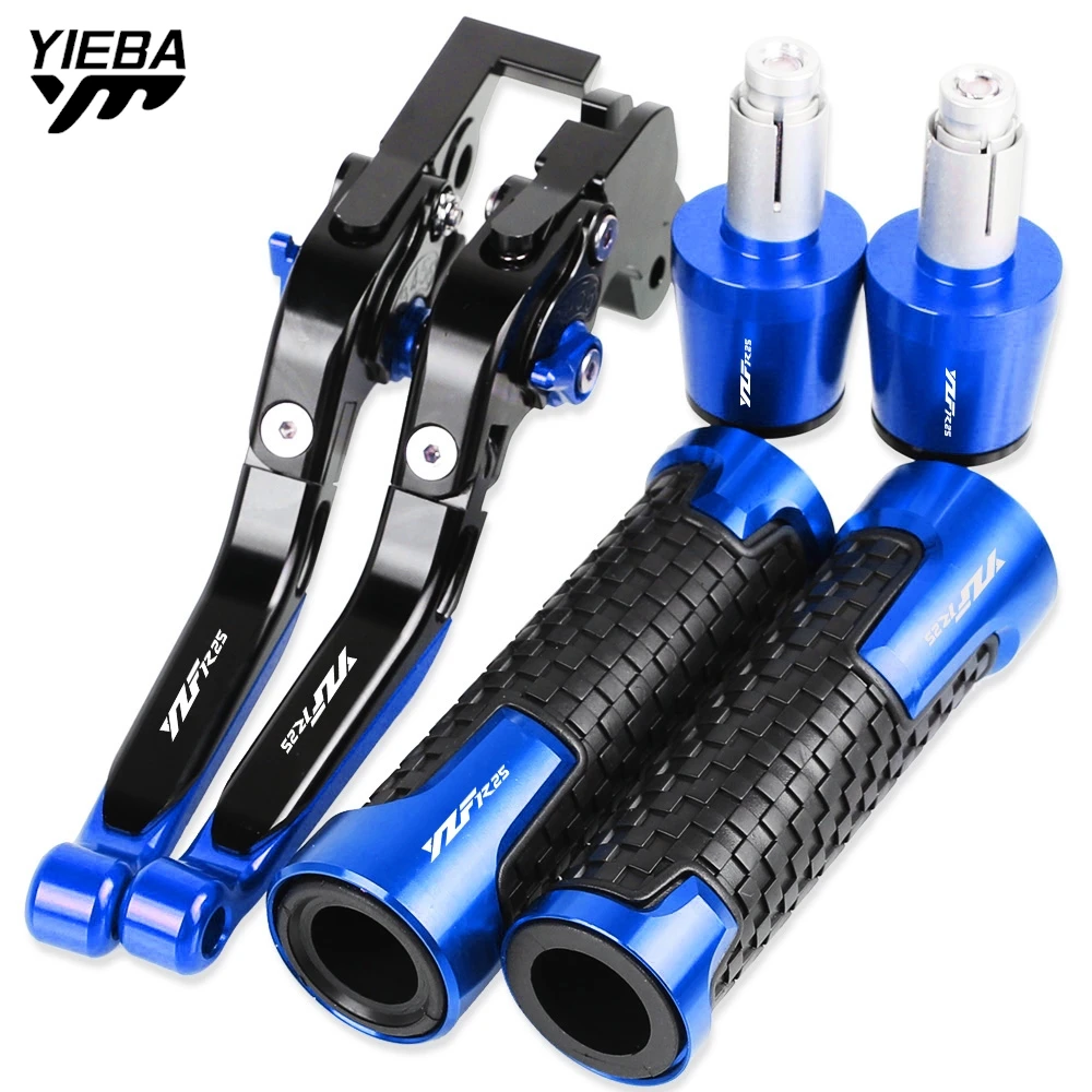 

YZF R25 Motorcycle Brake Clutch Levers Handlebar Hand Grips ends For YAMAHA YZFR25 YZF-R25 2015 2016 2017 2018 2019 2020-2023