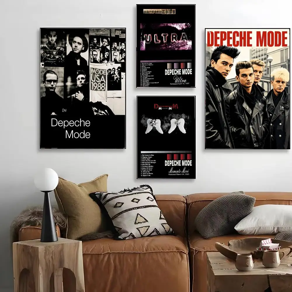 Band D-DEPECHE MODE Poster HD Art Decorative Wall Art Waterproof Home Décor for Living Room Bedroom Café Stylish Gift