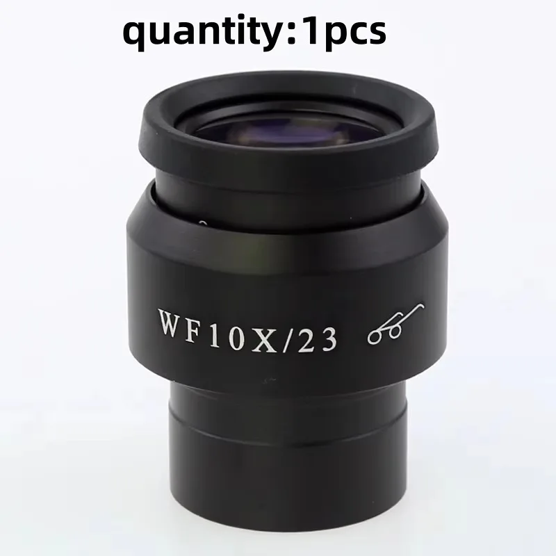 Okular szerokokątny WF10X-23mm do lornetkowego trójokularowego mikroskopu stereoskopowego 30MM interfejs instalacyjny