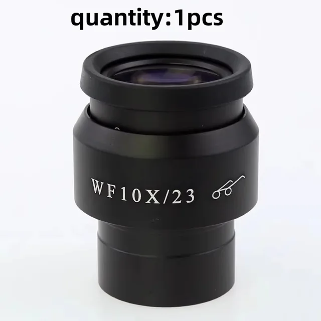 Okular szerokokątny WF10X-23mm do lornetkowego trójokularowego mikroskopu stereoskopowego 30MM interfejs instalacyjny
