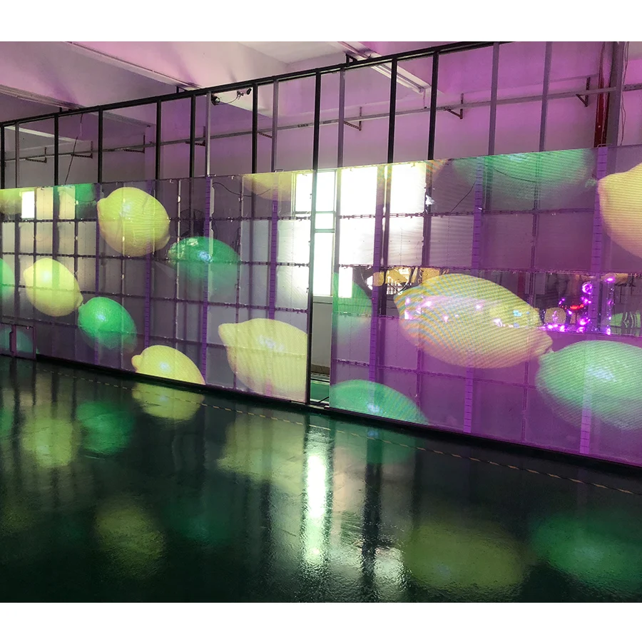 Lightweight LED Screen P3.9-7.8 Transparent