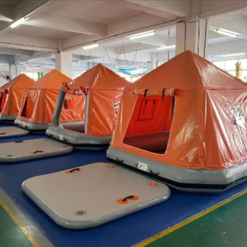 Pvc Shoal Family Camping Water Raft Tent