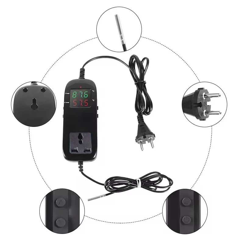 Homebrew Fermentation Temperature Controller & Brew Heating Belt For Beer Wine Spirits 25Watt  EU Plug Fermentation Tools