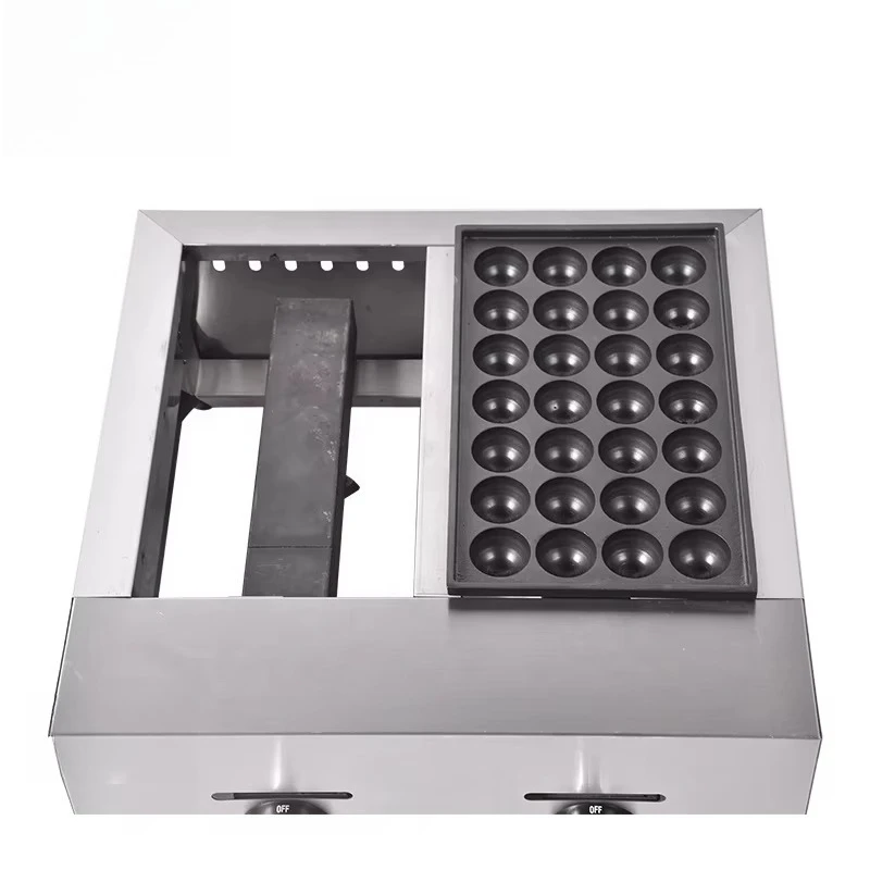 Gas Fish Ball Ball Machine Commercial LPG Octopus Burning Manufacturer & Pot Cast Iron Street Snacks