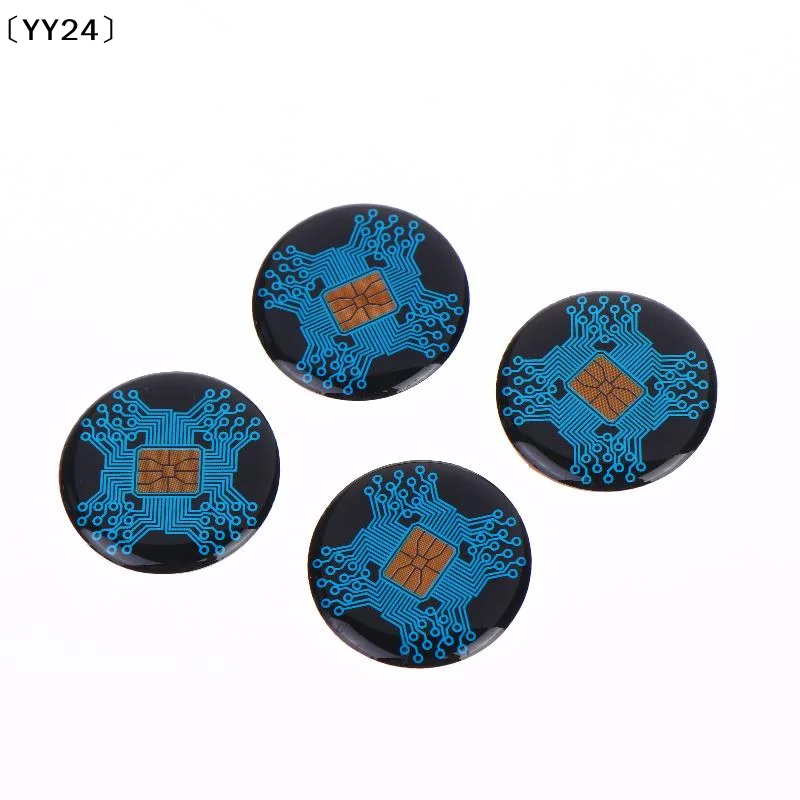 1/3/5Pcs Round Negative Ions Scalar Quantum Energy Shield EMF Protection 5G Blocker Anti Radiation Mobile Sticker〔YY24〕