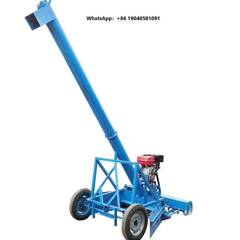 Small Shrinkable Grain  Two Wheeled Truck-mounted Rear Towed Grain Collector