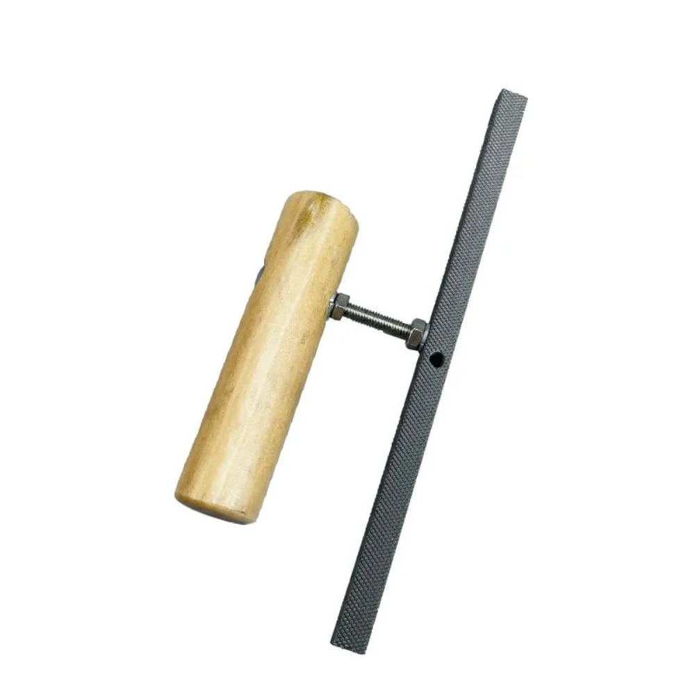 

External Wall Grinding Diamond Flat File Carbon Steel Triangle Wood File Deep Double Groove Edge Wear-resistant Wood Rasp