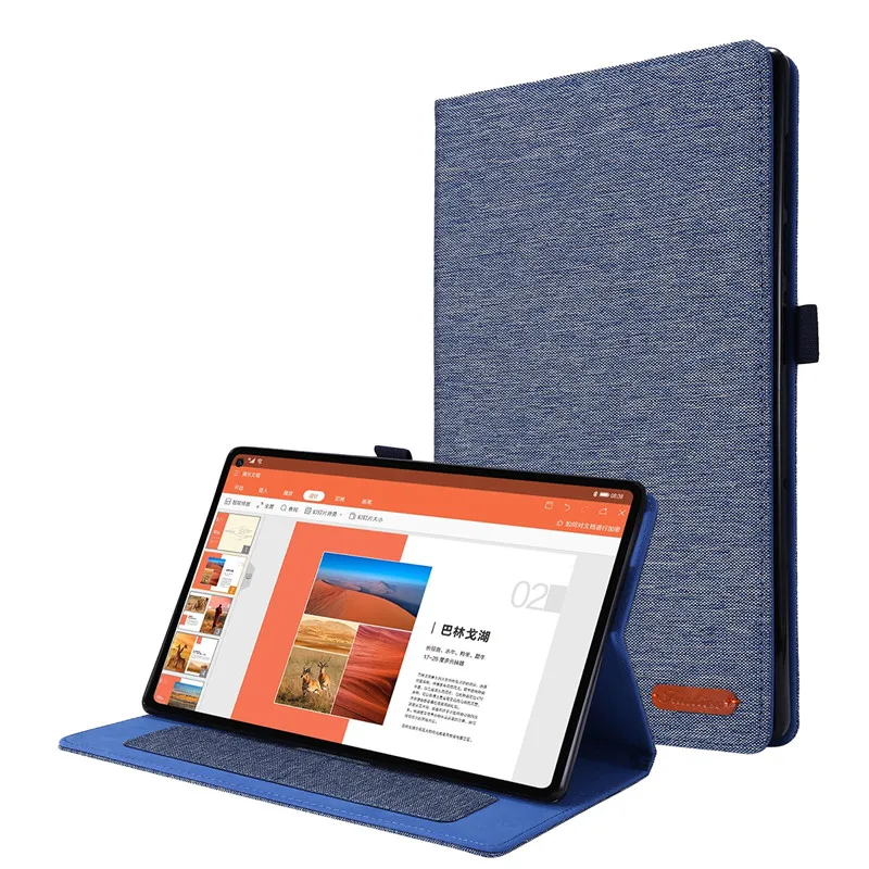 For Realme Pad Case 10.4 inch Soft Fabric Stand Filp Cover For Funda Realme Pad 10.4 Case 2021 RMP2102 Coque Cover