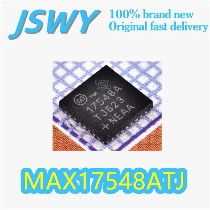

(2/30 pieces) MAX17548ATJ MAX17548 Original Silk-Screen 17548A Package 32-TQFN Dual-Output Synchronous Buck Controller In Stock