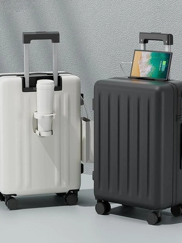 2026-travel-suitcase-20-inch-zipper-password-leather-bag-luggage-22-inch-silent-wheels-unisex-carry-on-suitcase-handbag