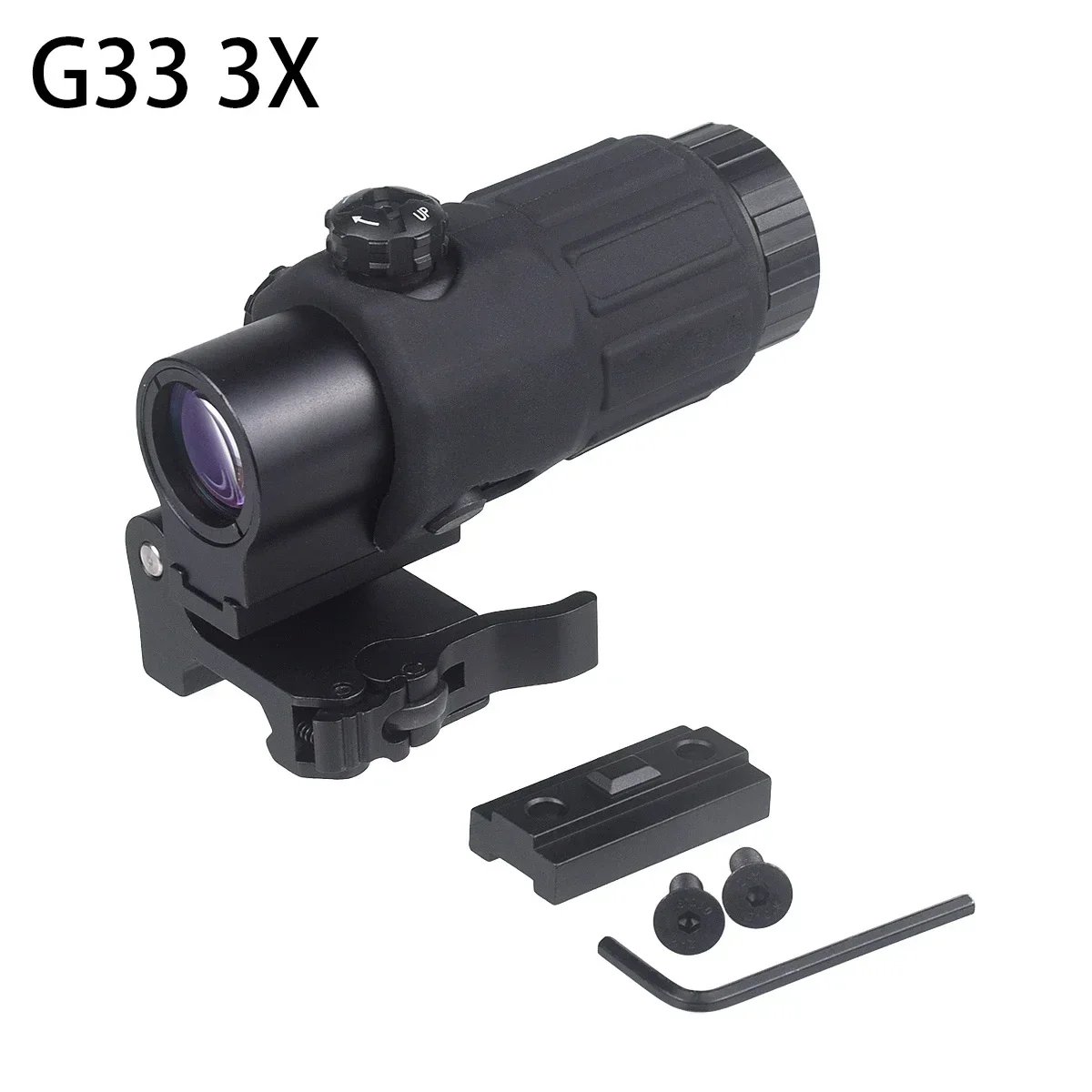 Tactical Eotech 3X Magnifier Unity 2.26 Fast Mount Optics Riser For G33 G43 Scope 558 Holographic Red Dot Sight
