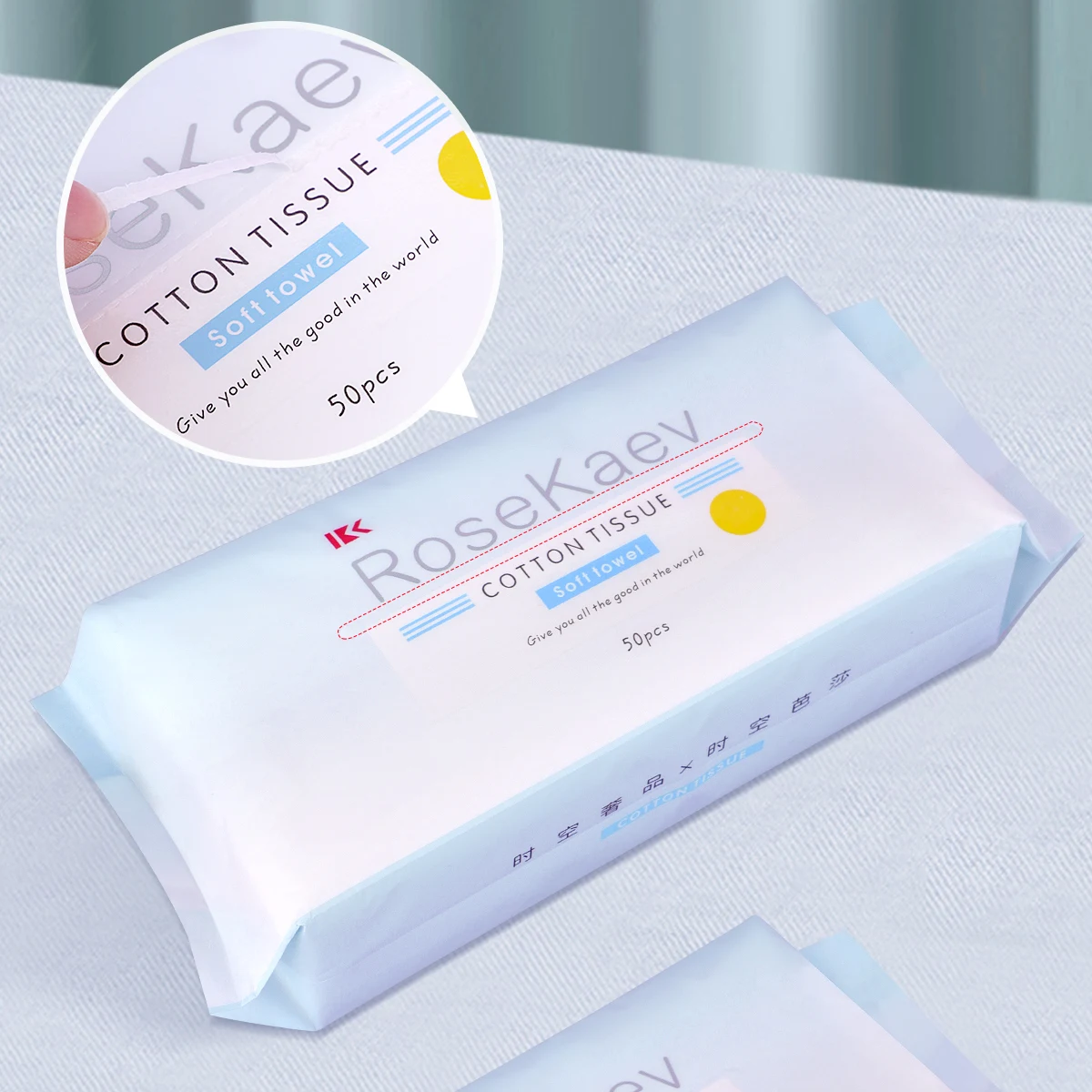 1 confezione di salviette fumé professionali, morbide e spesse, bagnate e asciutte, altamente assorbenti, utilizzate per la cura del viso e la rimozione del trucco.