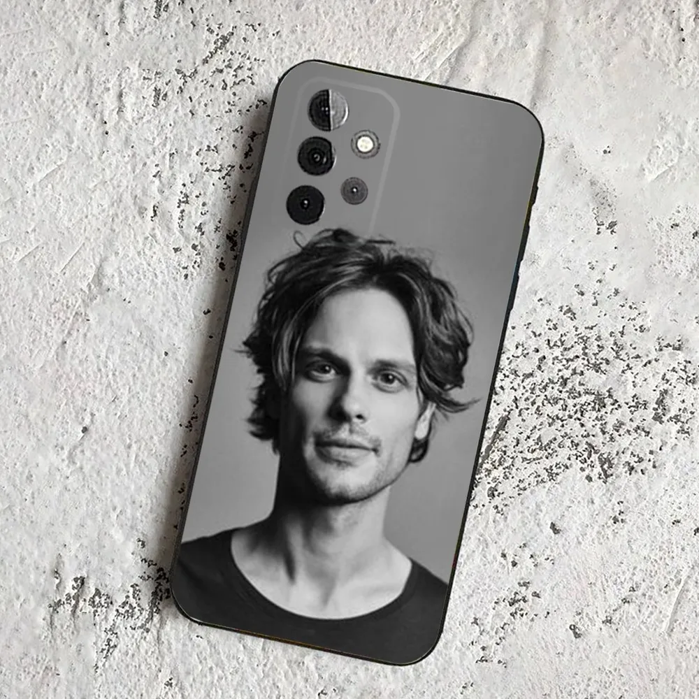 Matthew Gray Gubler Actor   Phone Case For Samsung Galaxy A13,21s,22,31,32,52,53,71,80,91 Soft Black Cover