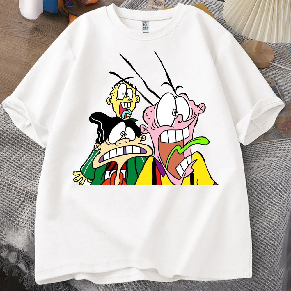 إد ، إد ن إيدي مان تي شيرت إد ، إد ن إيدي تي شيرت مطبوع إد ، إد ن إيدي 90's مضحك تي شيرت الكرتون الشكل الجرافيك تي شيرت #1