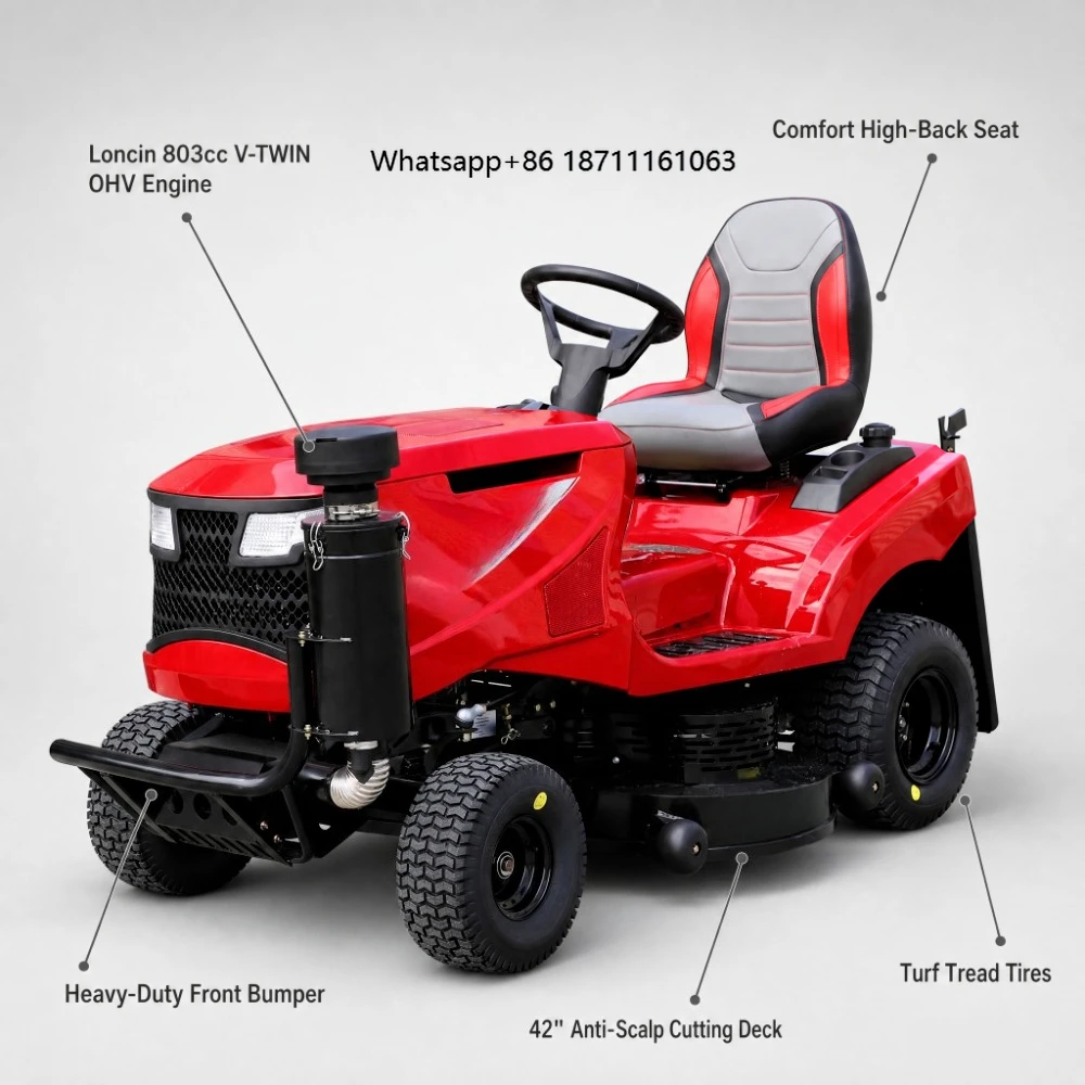 Ride on Zero Turn Mower with CE EPA   Twin Engine for Commercial Lawn Care Lawnmower