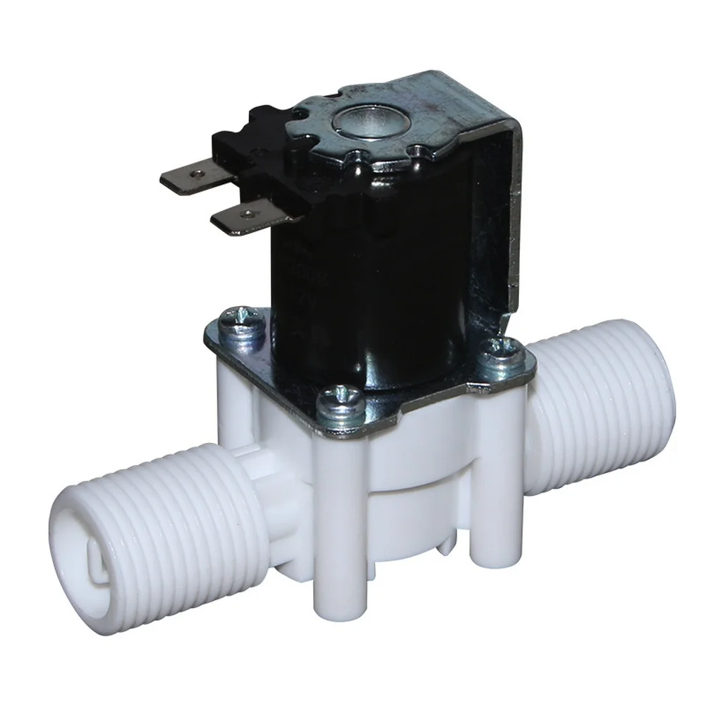 12V Normally Closed Inlet Solenoid Valve Compatible with Residential and Commercial For Water Purification Units