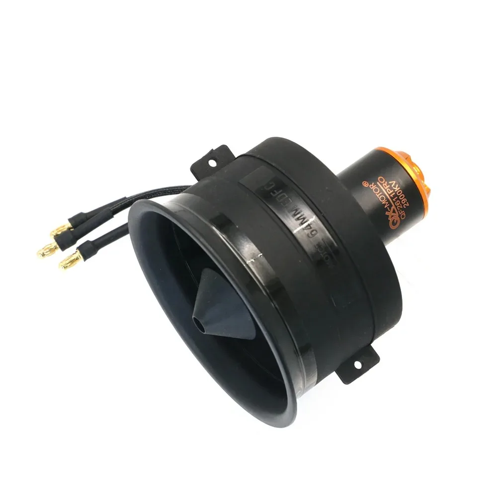 QX-MOTOR QF2611 64mm 5-Blade EDF Ducted Fan 2900KV/3200KV/4000KV CW/CCW Brushless Motor for RC Models