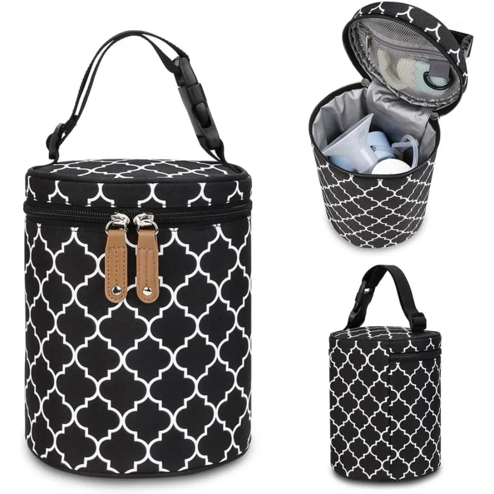 

Breastmilk Cooler Bag Baby Bottle Cooler Bags Insulated Bottle Cooler Tote Bags On The Go for Nursing Mom Daycare Travel Outdoor