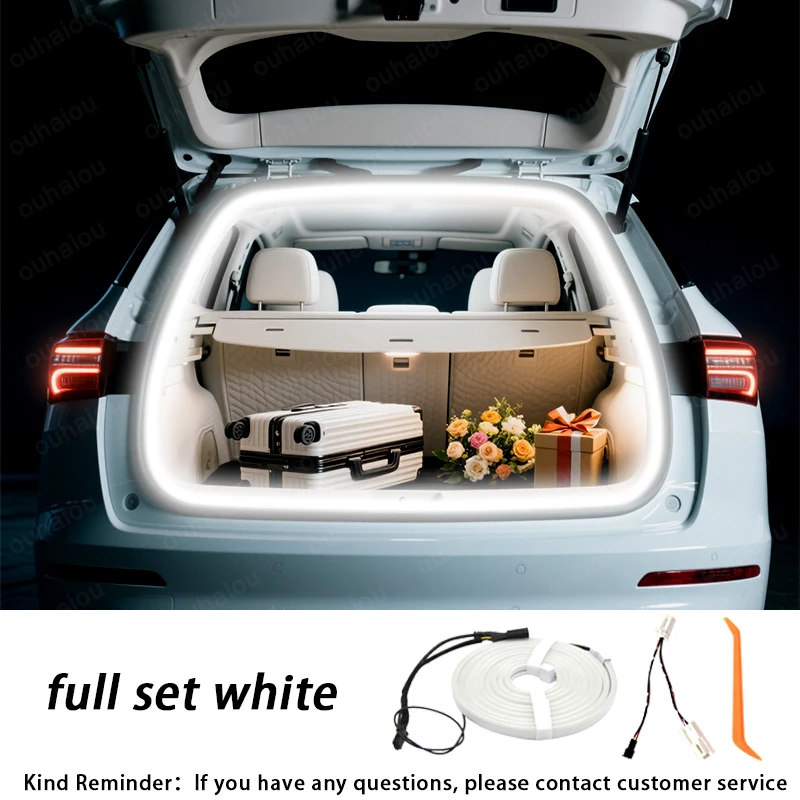 For BYD Song Pro Plus New Car High Brightness Trunk Lighting Ambient Light Strip LED Lighting Tailgate Light Strip