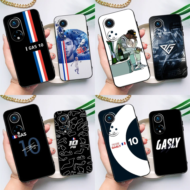 Pierre Gasly 10 F1 For Huawei Honor Magic 5 Lite 70 50 X8 X9 a P20 P30 P40 P50 P60 Pro P Smart Nova 9 5T Case