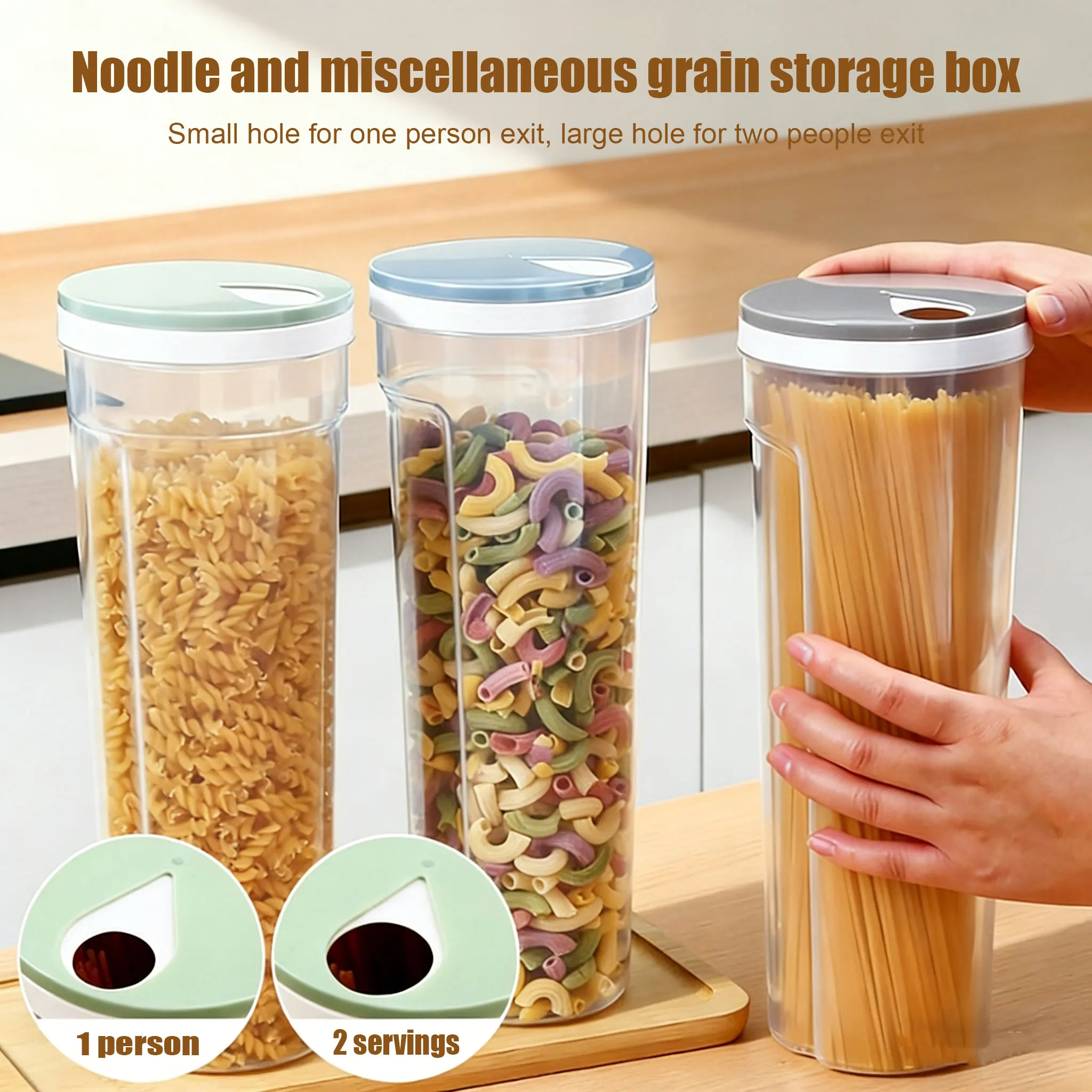 Noodles Sealed Can Miscellaneous grain pasta storage tank Ki