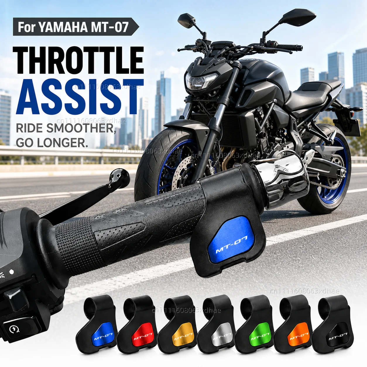 For YAMAHA MT-07 MT07 MT 07 2014-2022 2021 2020 2019 Motorcycle Throttle Assistant Clip Labor Saver Acceleration Labor-saving