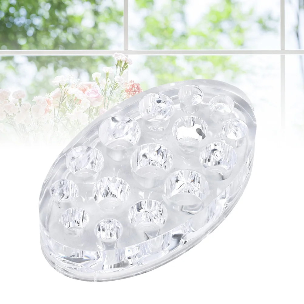 

Premium Acrylic Pigment Cup Holder Stand for Ink Storage with Multi-Hole Design Suitable Home and Professional Use