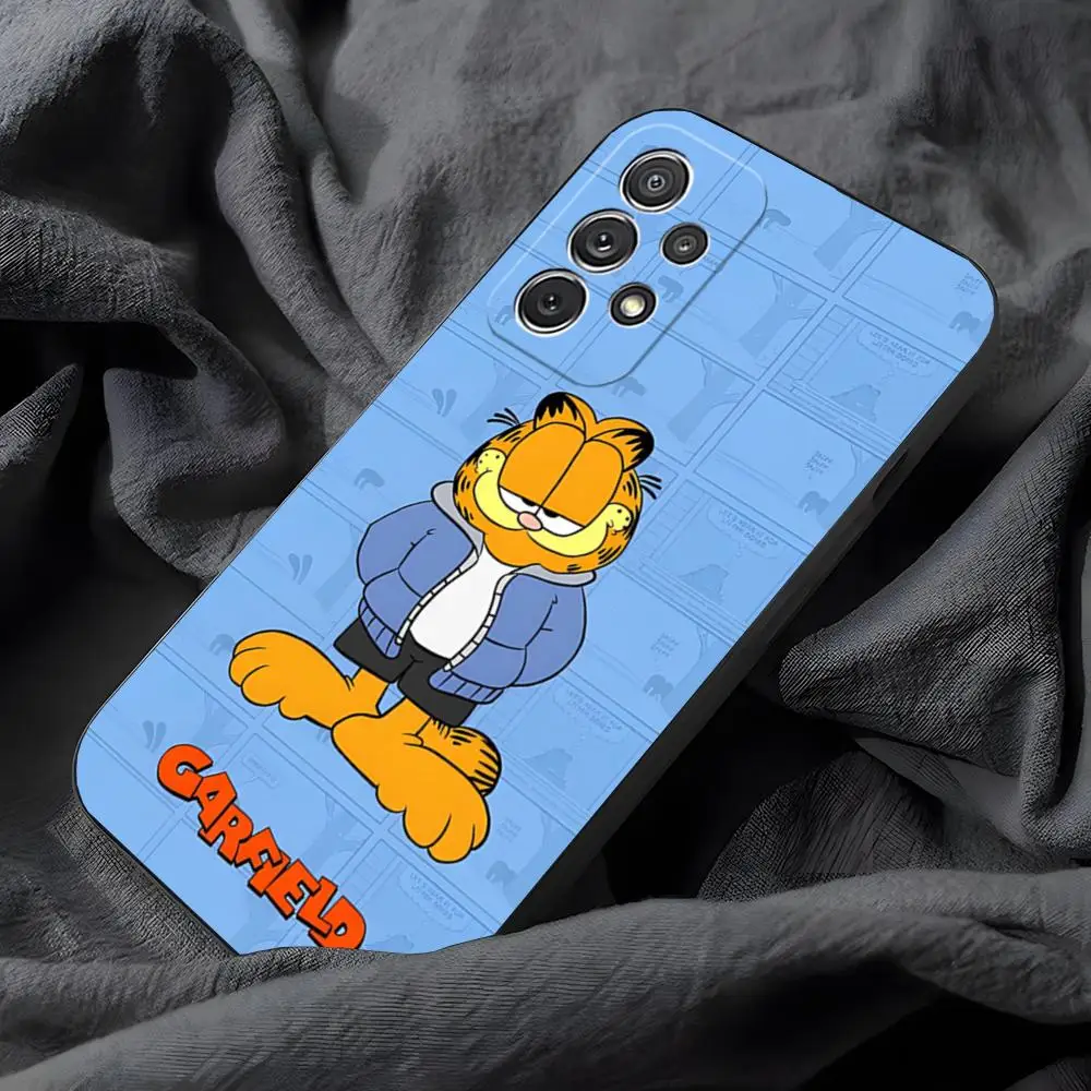 Phone Case G-Garfields Cute Anime For Samsung Galaxy A55 A54 A52 A54 FE S24 S25 S21 S22 S23 Ultra N20 10 A34 A33 Back Cover