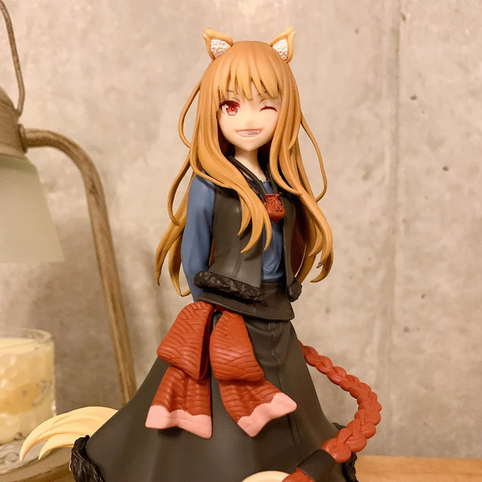 Spice and Wolf: MERCHANT MEETS THE WISE WOLF Offizielle Anime Holo Actionfiguren Modellsammlung Ornament Anime Cartoon Spielzeug Geschenk
