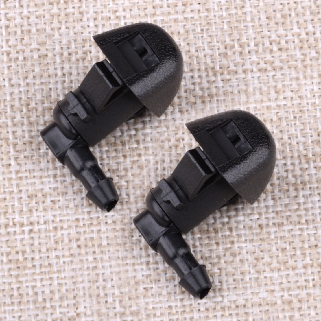 76810-TK8-A01 1 Pair Front Windshield Wiper Washer Jets Nozzles Fit For Honda Odyssey MK4 2011-2017 North America ONLY Black