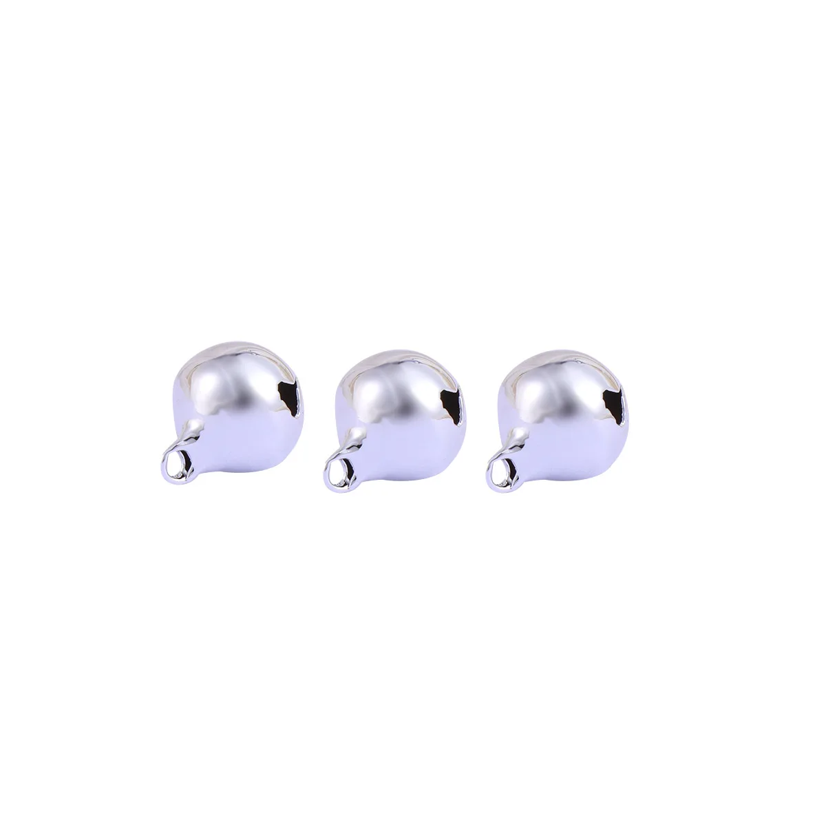 

100pcs Metal Jingle Bells Copper Christmas Decorations DIY Crafts Sewing Accessories Copper Jingle Bells Holiday Home Party