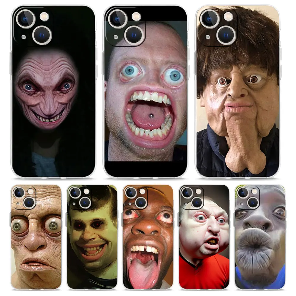 Cool Ugly Man Phone Case For Samsung Galaxy S26 S23 S24 S22 S25 Ultra Plus Cover For Galaxy S25+ S24+ S23+ S26+ Shell Fundas
