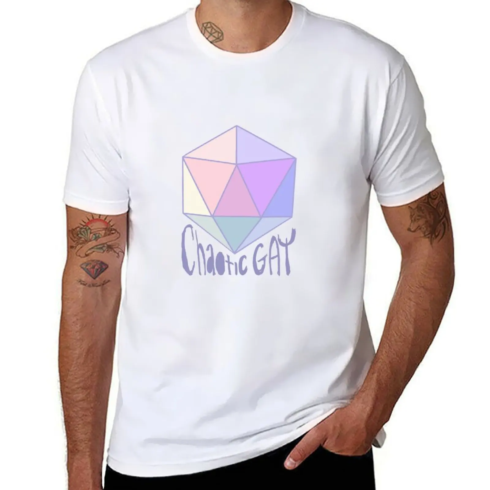 

Chaotic Gay T-Shirt t shirts for man slim fit anime tshirt T-Shirt