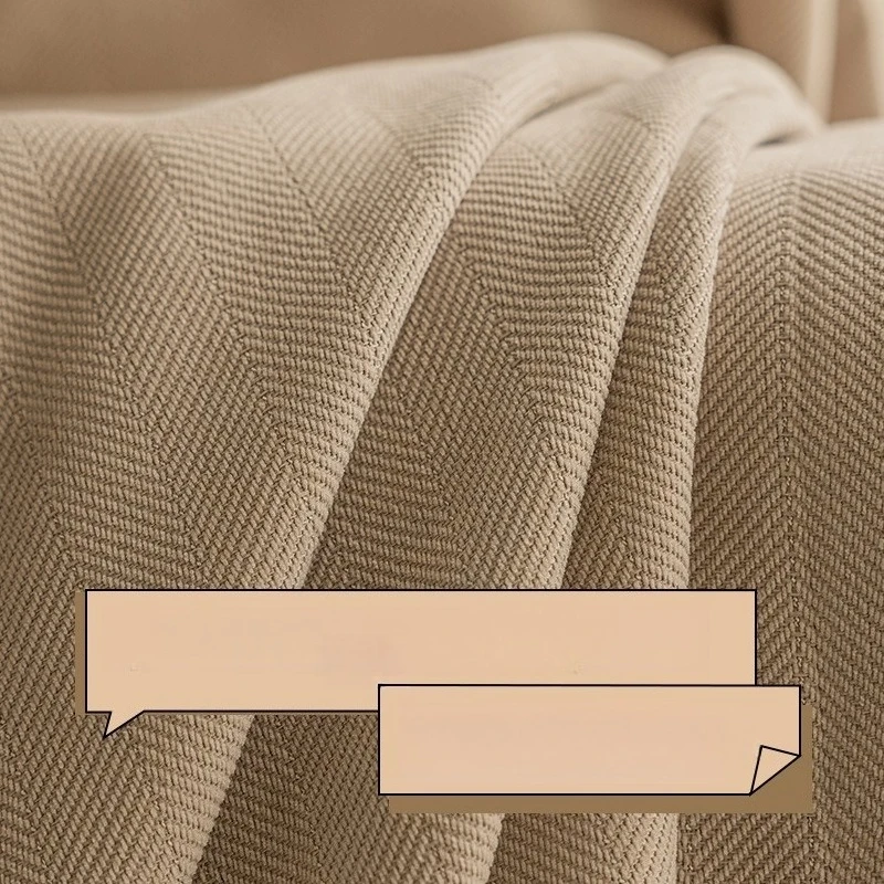 Modern French Style Luxury Cream Chenille Jacquard Curtains for Living Room Bedroom Dining Shading Window Drapes Custom Size