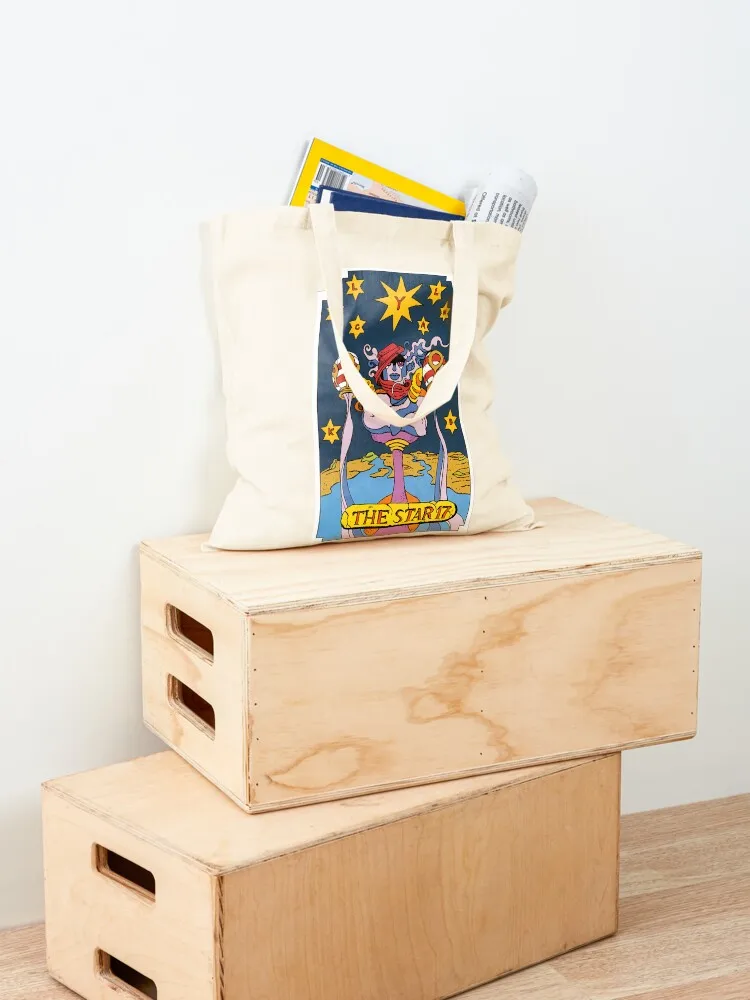JOJO TAROT - 17 THE STAR Tote Bag shopping bag female bag bags luxury women canvas tote bags