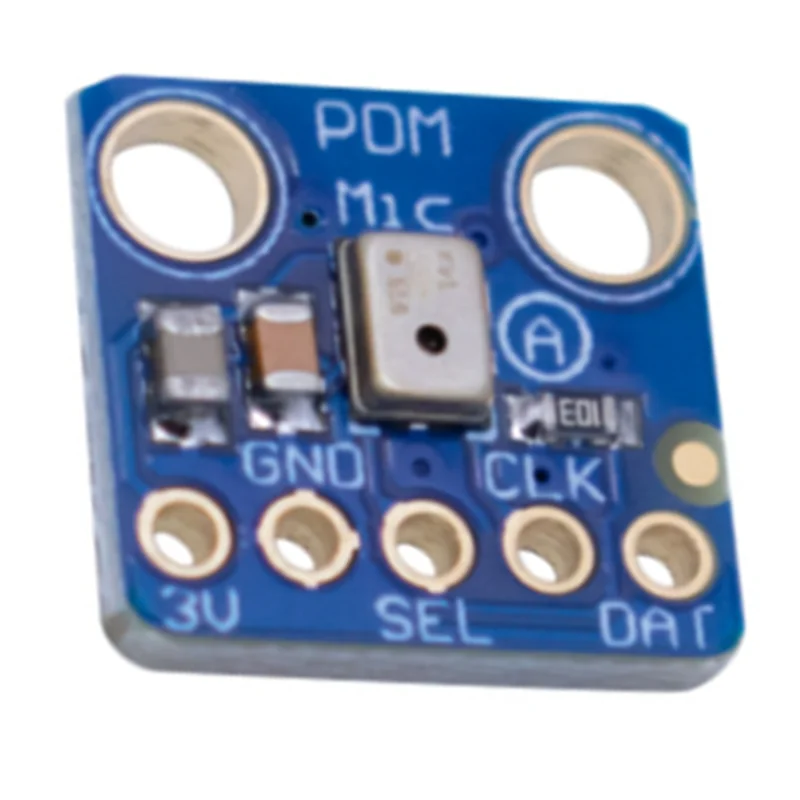 AK51-MP34DT01 PDM Digital MEMS Microphone Module Simple Pulse Density Modulation Output Small Omnidirectional Microphone