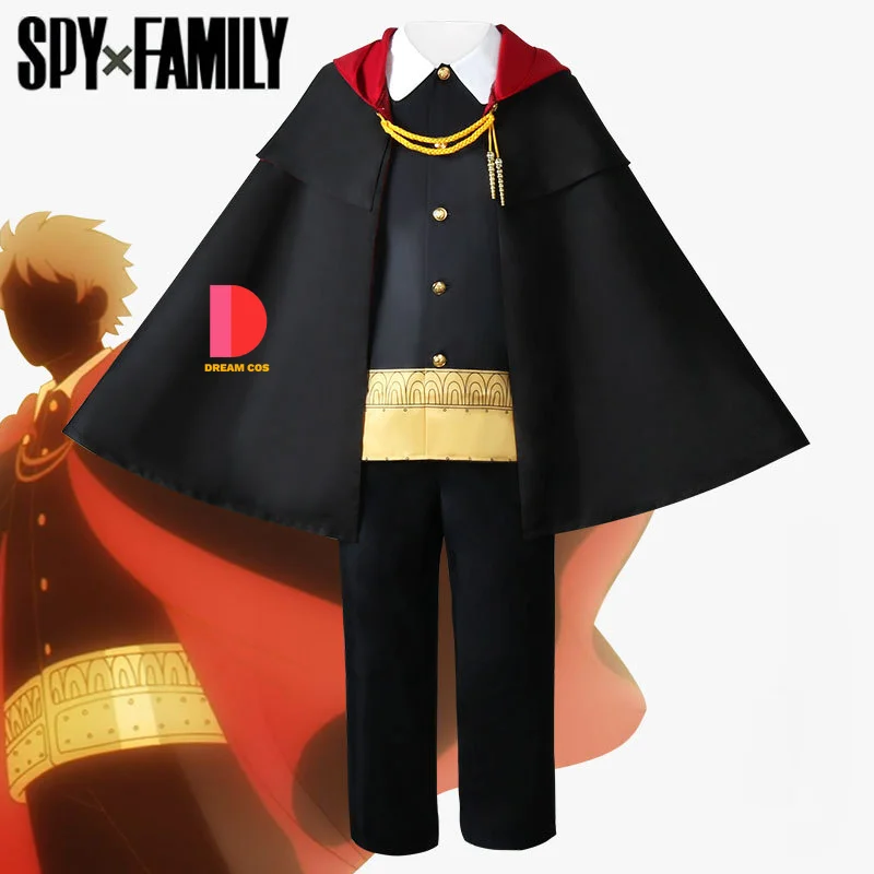 SPY FAMILY Damian Desmond Cosplay Costume Halloween Christmas Carnival Party Dress Up Outfit for Adults and Children Full Set