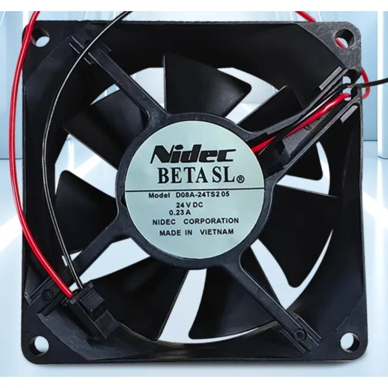 

New Cooling Fan for NIDEC D08A-24TS2 05 24V 0.23A Cooler Fan 80*80*25mm