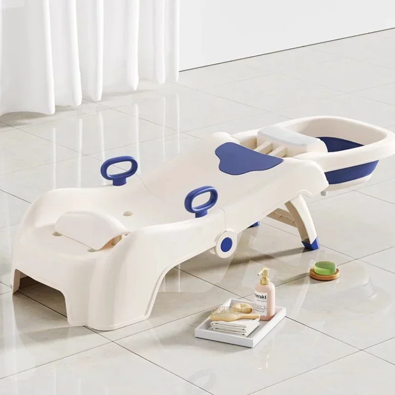 Seats Hair Bowl Sillon Peluqueria Salon Furniture Plastic Spa Shampoo Chair Beauty Salon Washbasin Cosmetic Chair Hairdressing