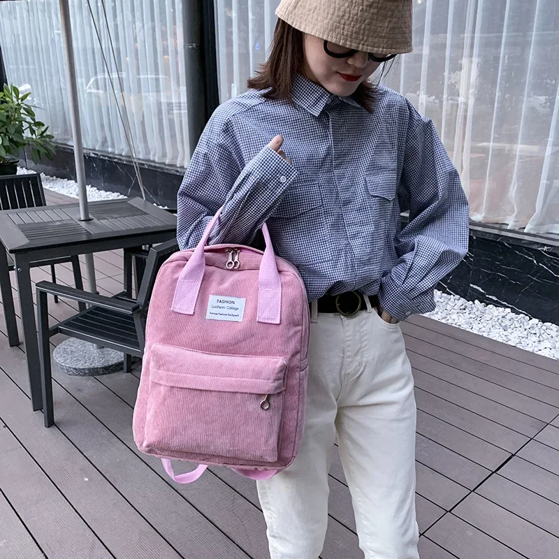 New Trend Backpack Fashion Women Backpack College Female School Bag Harajuku Travel Shoulder Bags for Teenage Girls