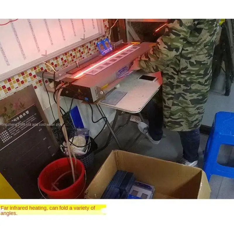 ABM700 Acrylic Bender for Hot Bending Organic Plates Angle Positioning Light Box PVC Display Rack Plastic Plate Bending Machine