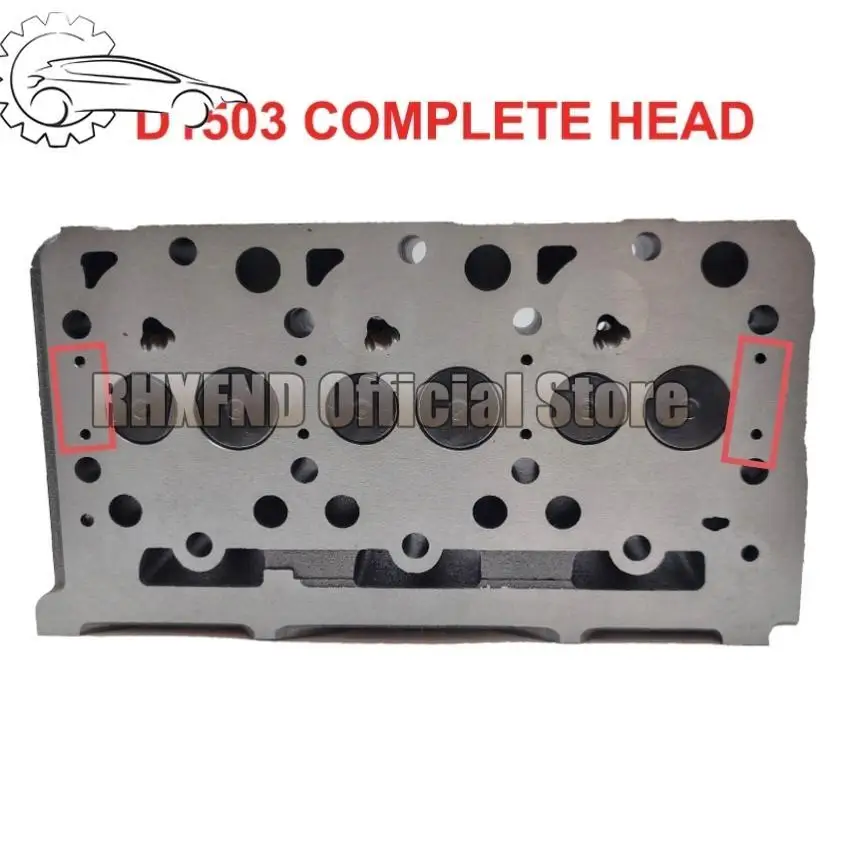 

1A013-03043 1A013-04044 1G711-03040 1A033-03042 1G757-03040 Cylinder Head Suitable for D1503 D1703 Kubota L3010 Engine