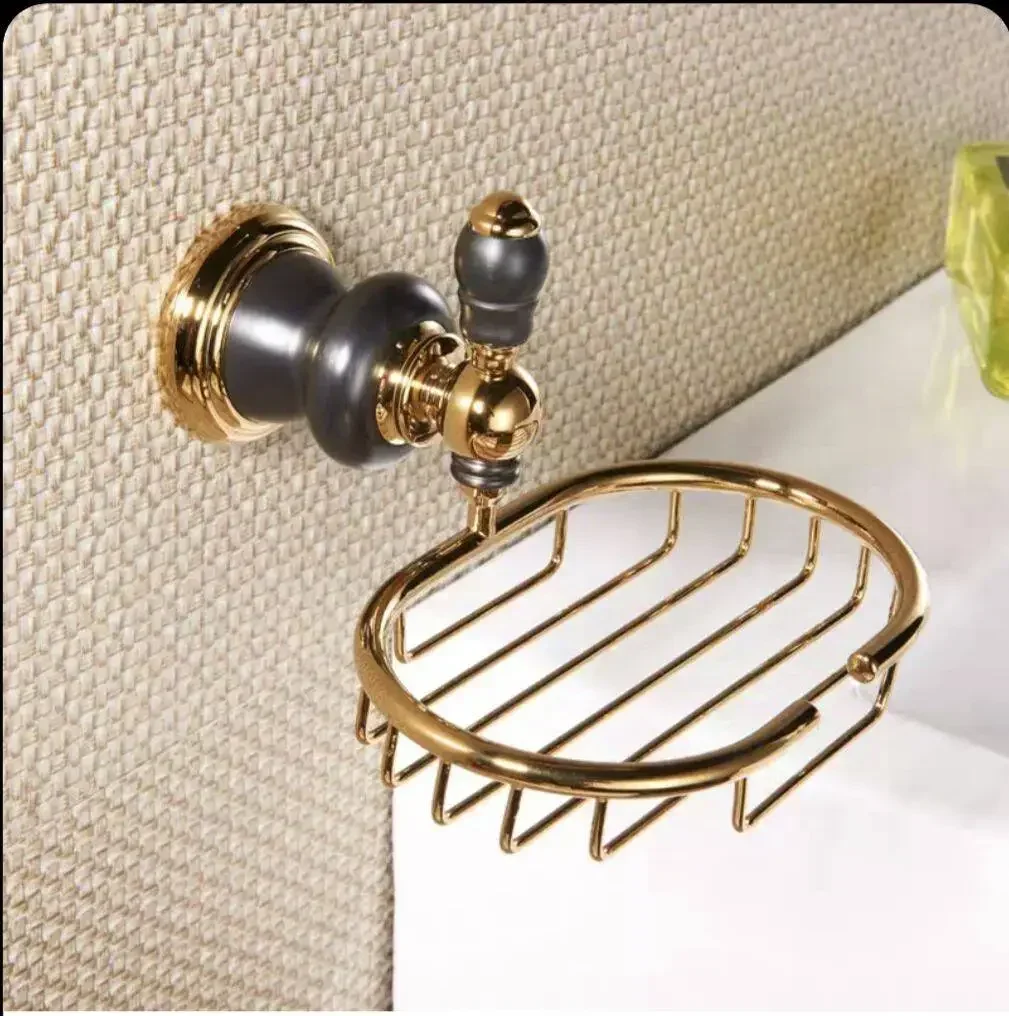 High quality Modern brass shower Stainless steel wire soap holder bathroom metal / soap dish/soap holder for lavatory