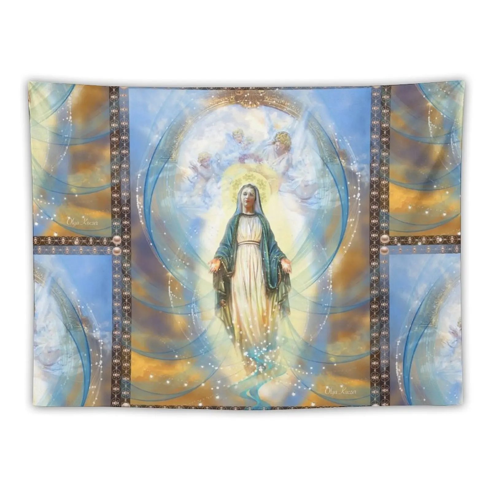 

Divine Mother Tapestry Wall Mural Bedroom Decoration Cute Room Things Home Decorating Tapestry