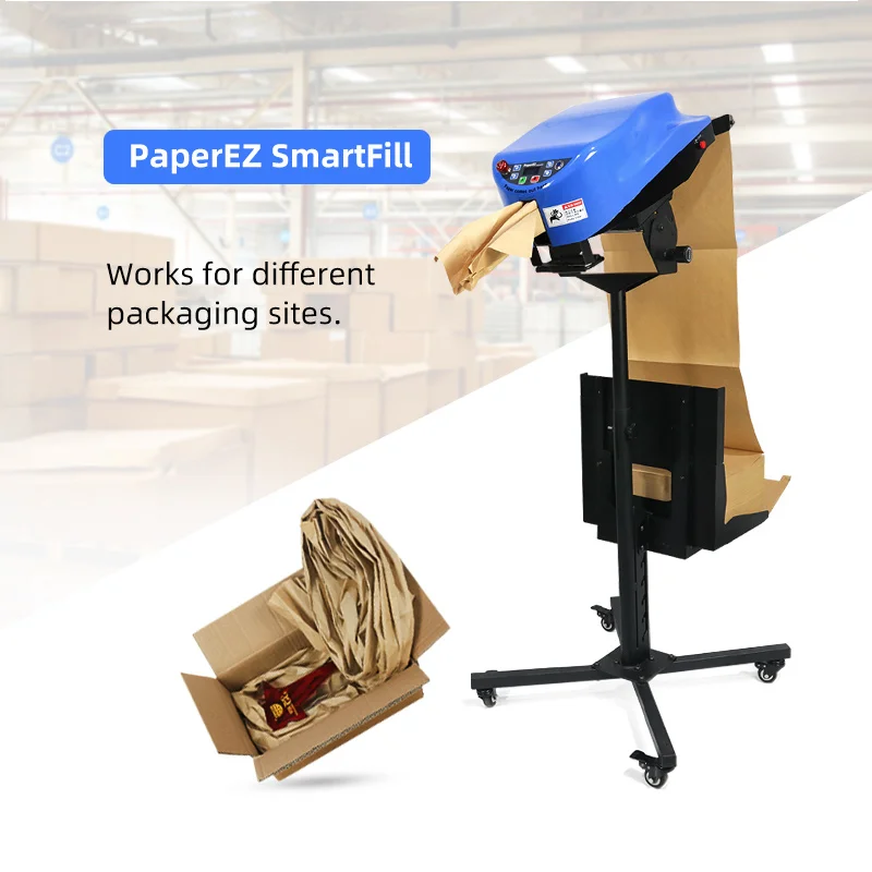 PaperEZ SmartFill Automatic Fanfold Paper Filler Packaging Machine For Cans And Void Fill