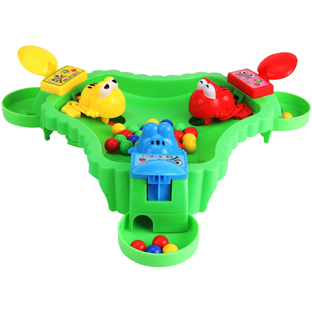 1 jeu de perles d'hirondelle, jeu de haricots mangeant, grenouille éducative interactive pour enfants, perles colorées assorties, activité Parent-enfant