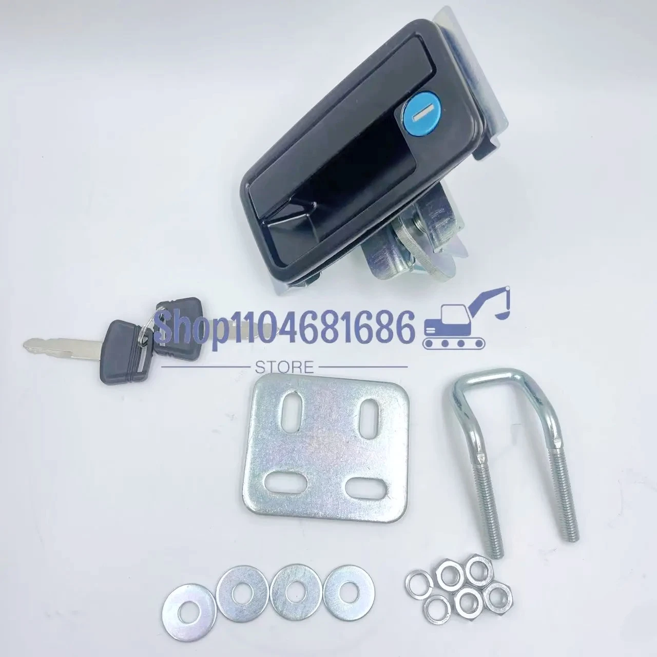 For Sunward 60/70/80 Kaiyuan 60 Machine Cover Lock Domestic Universal Small Dig Back Cover Lock Excavator Parts