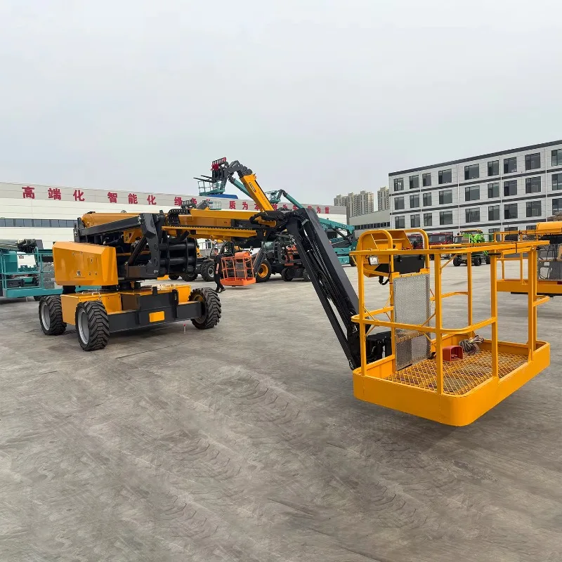 YG China Manufacturer 34m Height Aerial Working Platform Telescoping Lift Articulating Boom Lift