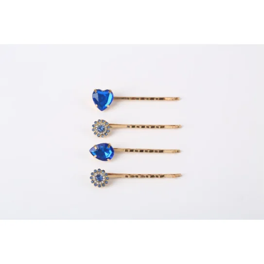 

4-Piece Hair Clip Set - Stylish Barrettes & Clips for Women & Girls, Fashion Hair Accessories Gift